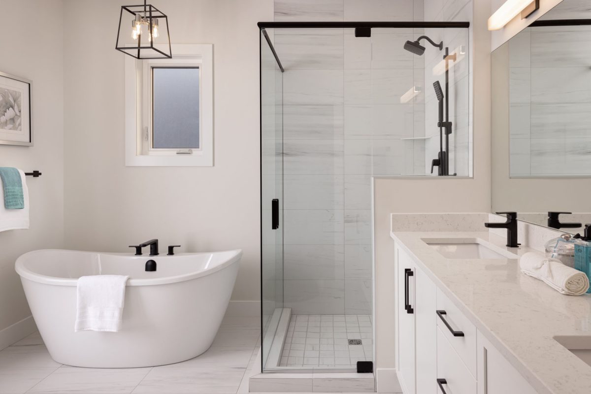 Hotel-architecture-bathroom-interior-photographer-shawn-talbot Hotel bathroom interior architecture photograph by Shawn Talbot
