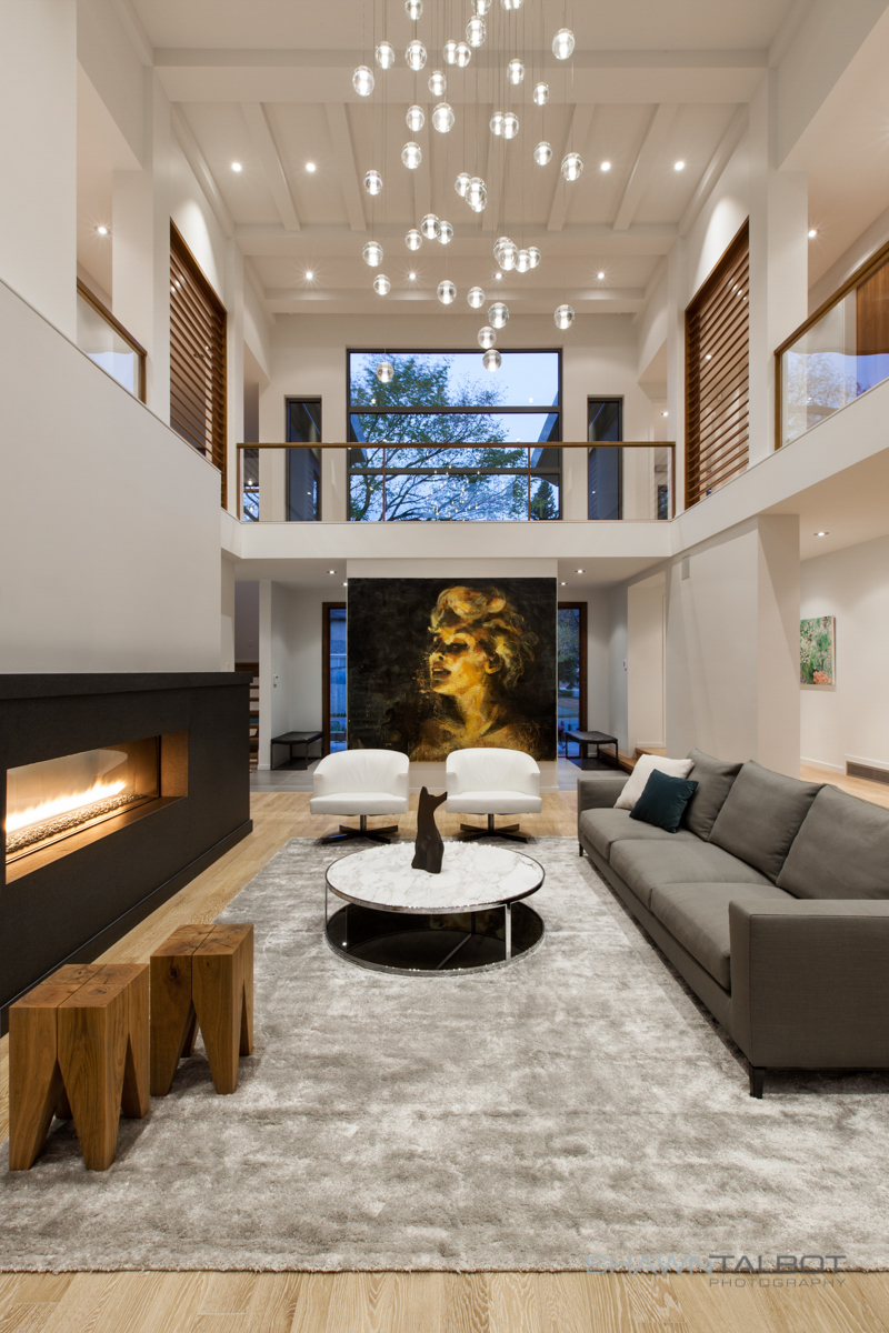 Shawn Talbot Architectural Photographer Edmonton Living Room Interior