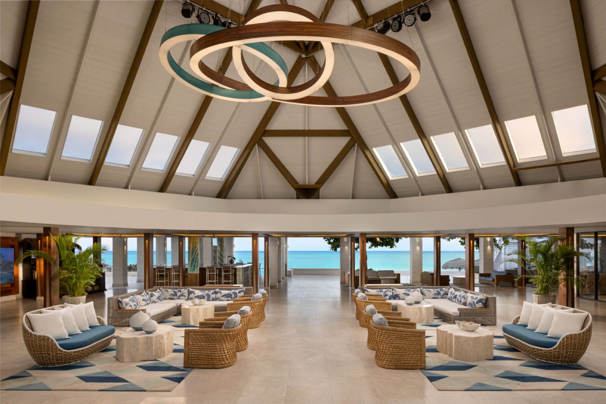 Sandals-SMB-Lobby Sandals Resorts Montego Bay Lobby photograph by Shawn Talbot